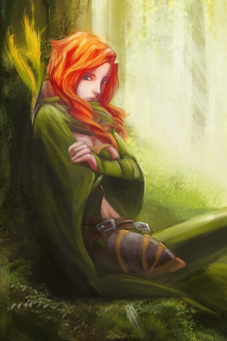 Forest Girl screenshot #1 320x480