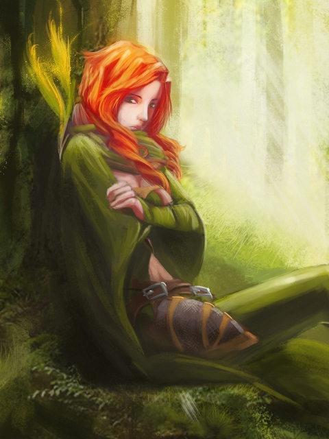 Forest Girl screenshot #1 480x640