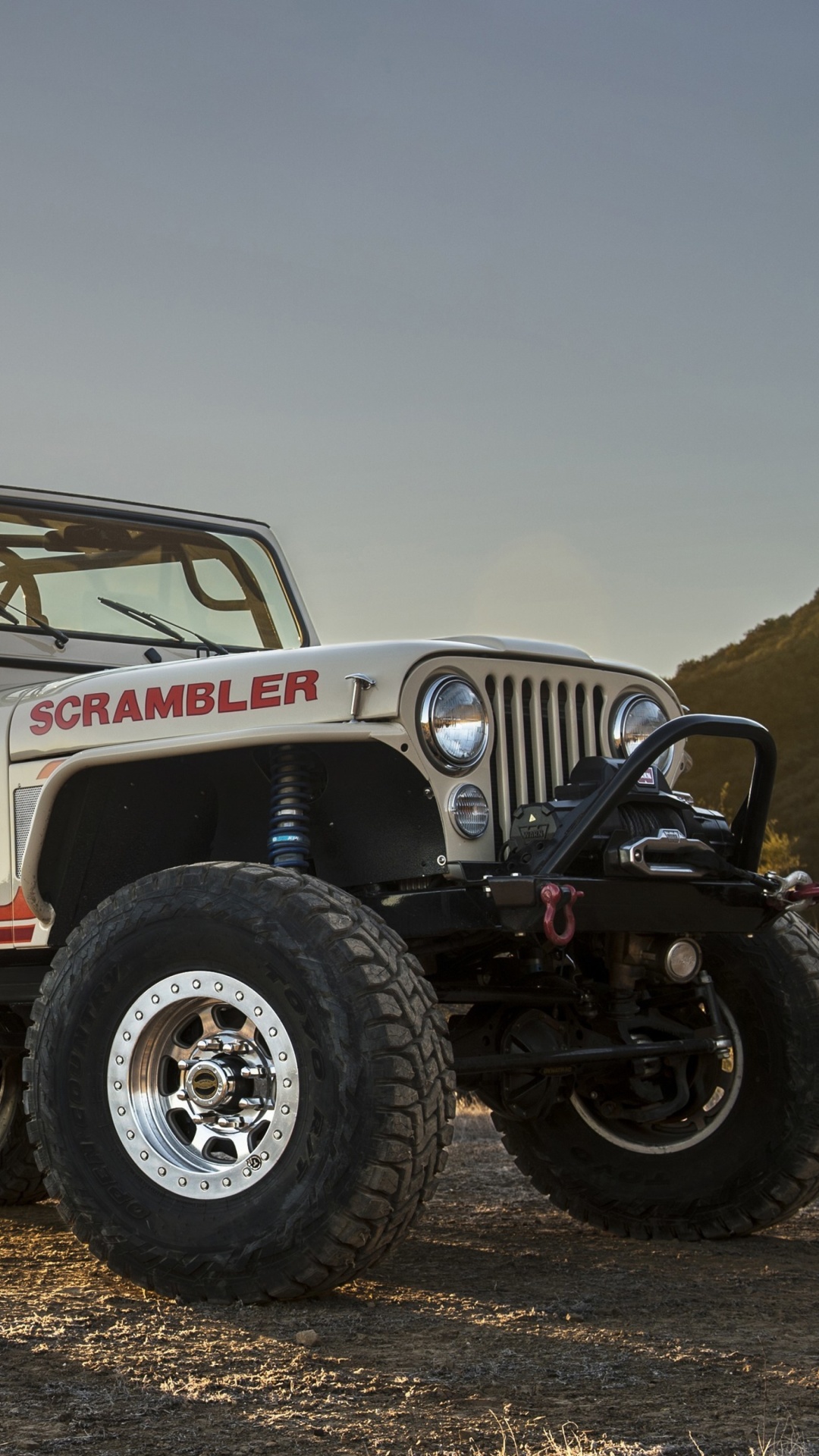 Обои Classic Jeep Cj8 Scrambler 1080x1920