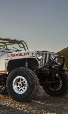 Fondo de pantalla Classic Jeep Cj8 Scrambler 240x400
