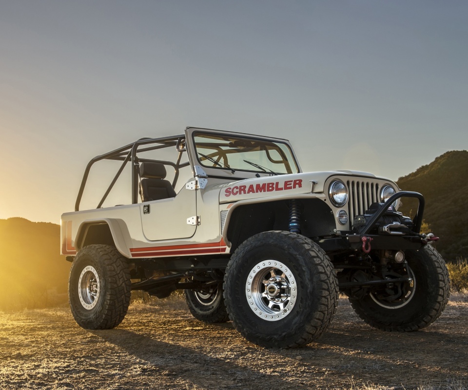 Das Classic Jeep Cj8 Scrambler Wallpaper 960x800