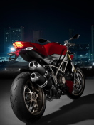 Fondo de pantalla Ducati Streetfighter 132x176