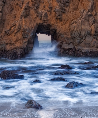 Free Pfeiffer Beach Picture for Nokia C1-01