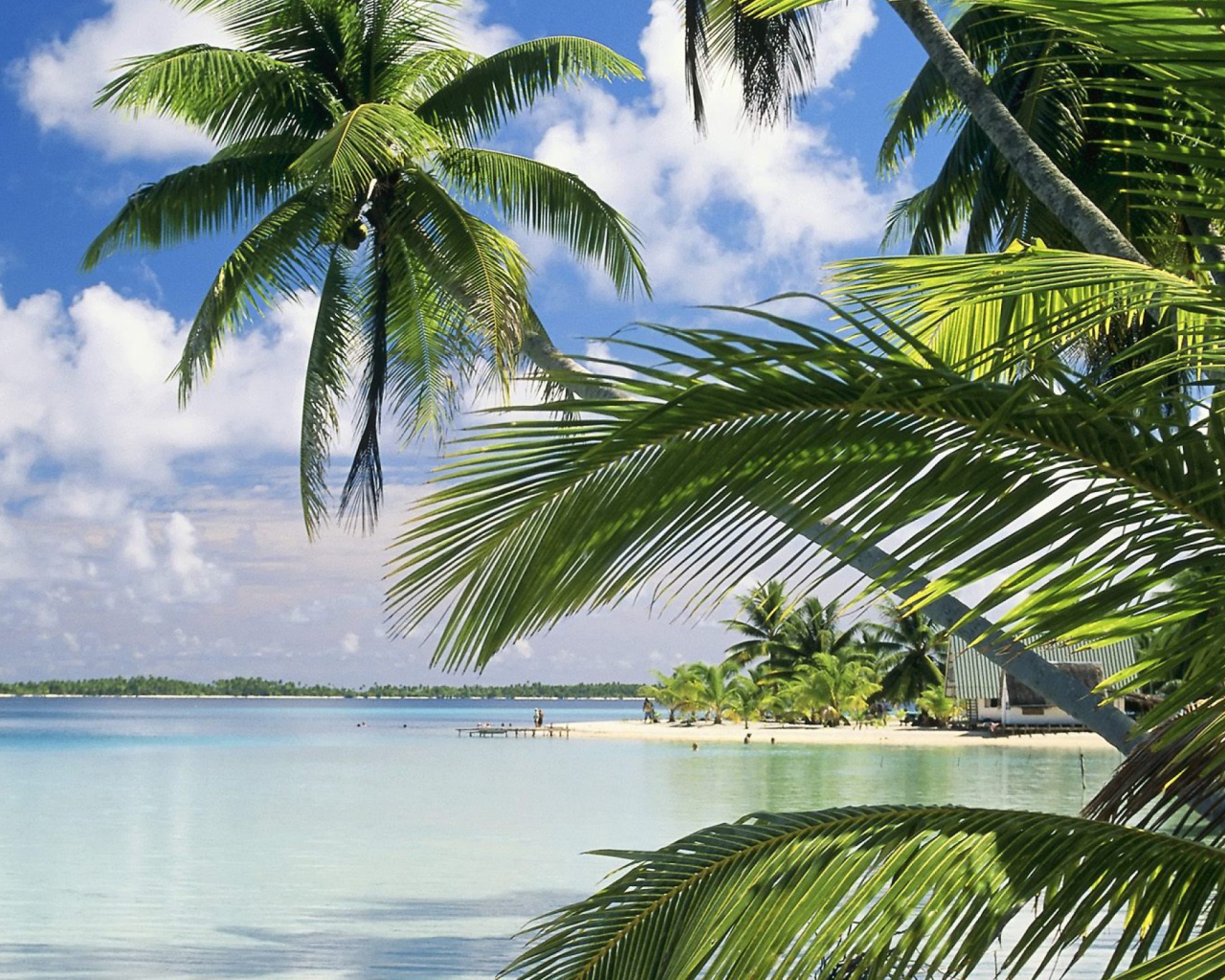Fondo de pantalla French Polynesia Island 1280x1024
