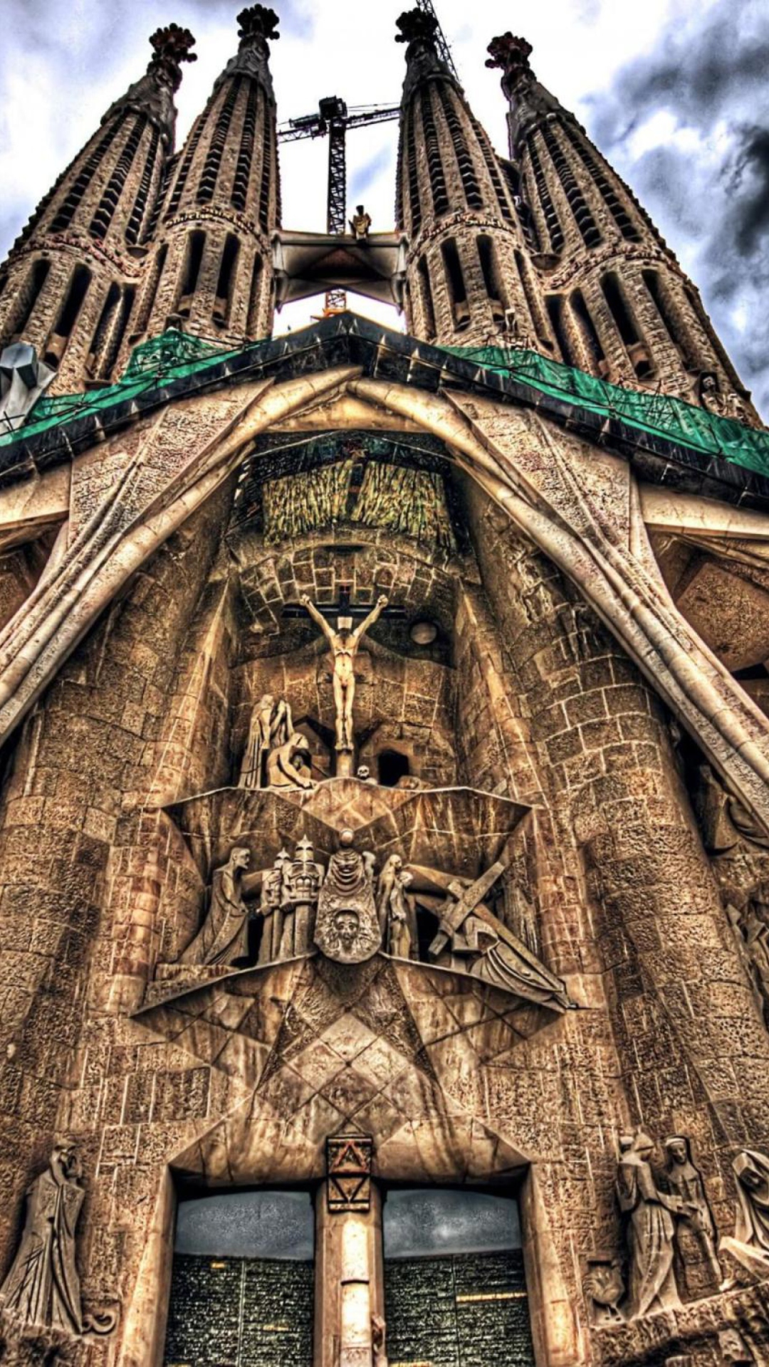 Fondo de pantalla Sagrada Familia - Barcelona 1080x1920