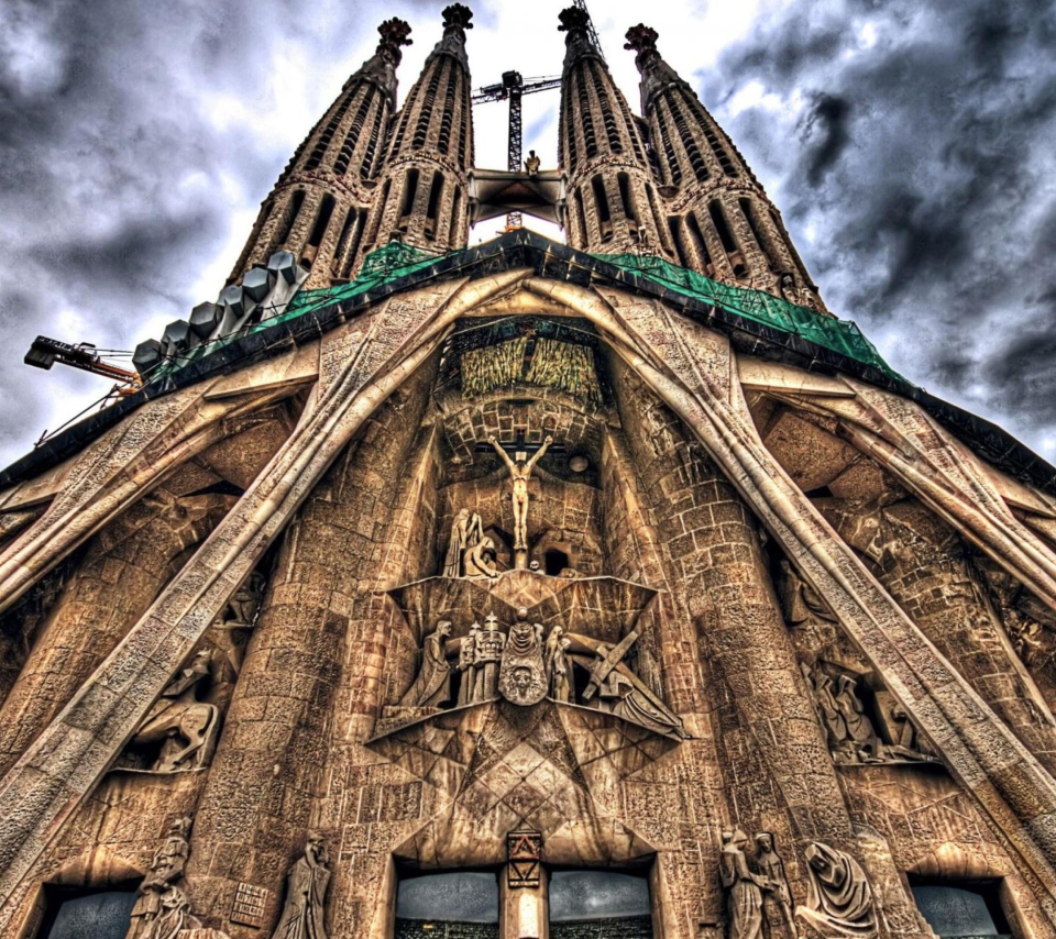 Fondo de pantalla Sagrada Familia - Barcelona 960x854