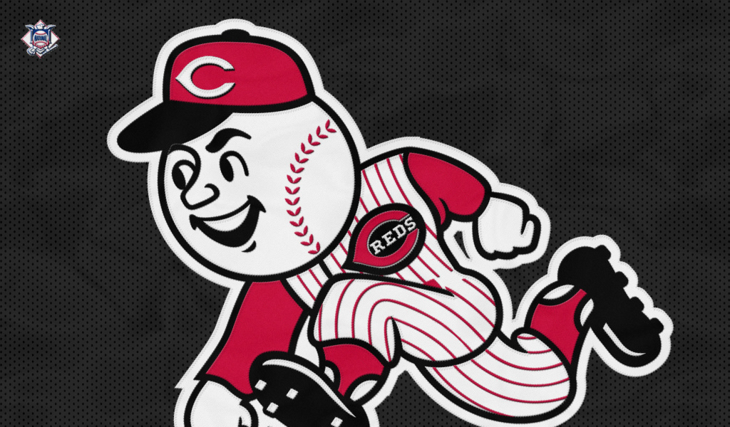 Обои Cincinnati Reds Baseball team 1024x600