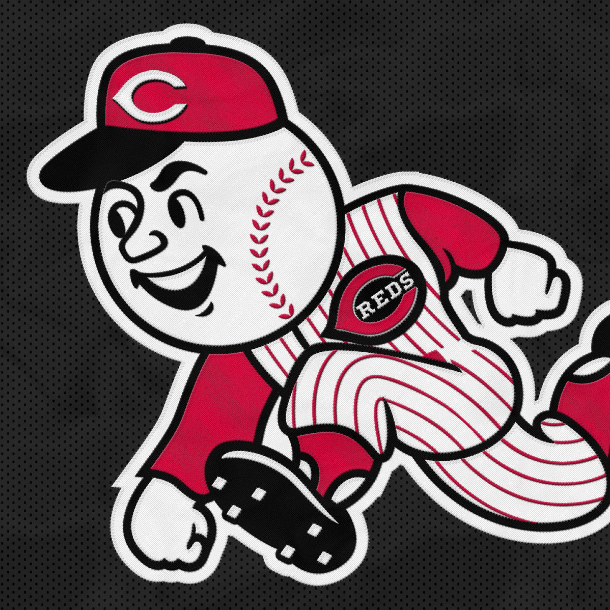 Screenshot №1 pro téma Cincinnati Reds Baseball team 2048x2048