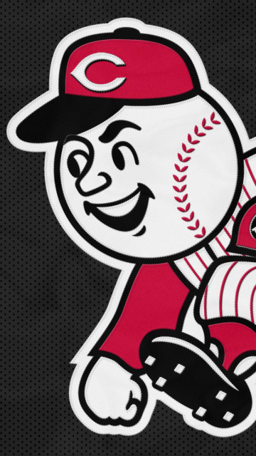 Fondo de pantalla Cincinnati Reds Baseball team 360x640