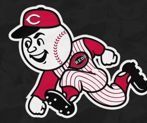 Screenshot №1 pro téma Cincinnati Reds Baseball team 480x400