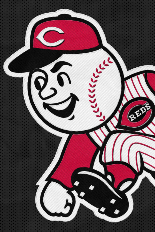 Fondo de pantalla Cincinnati Reds Baseball team 640x960