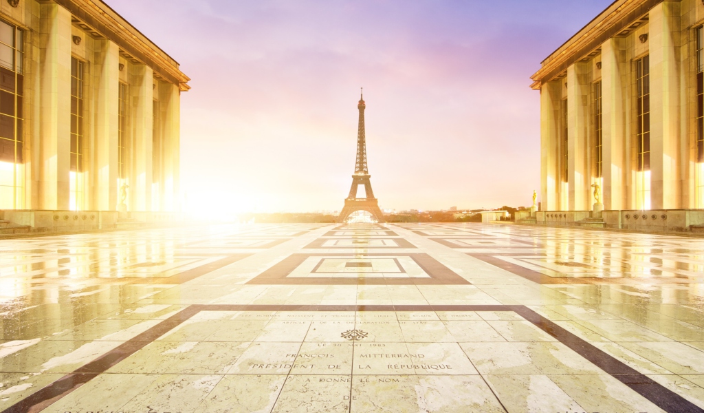 Fondo de pantalla Paris - Palais De Chaillot 1024x600