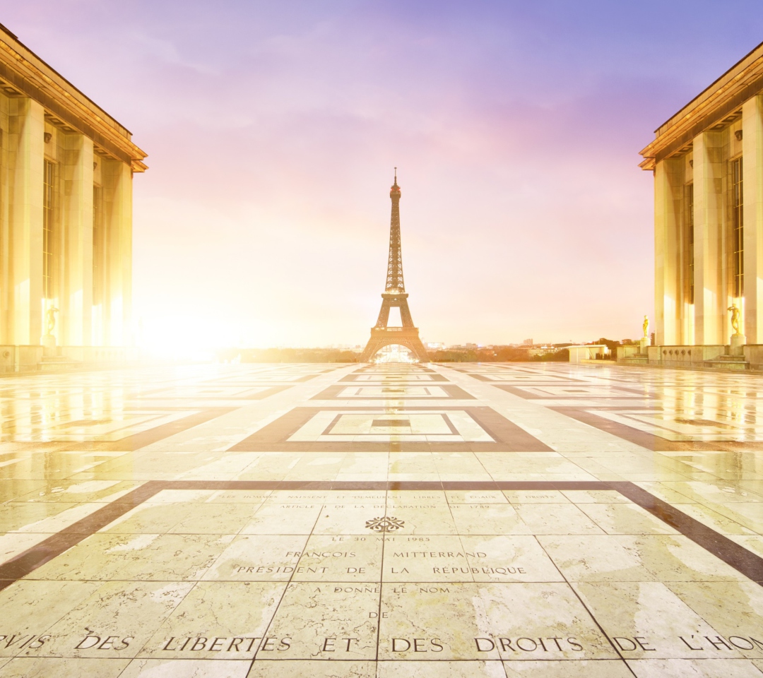 Paris - Palais De Chaillot wallpaper 1080x960
