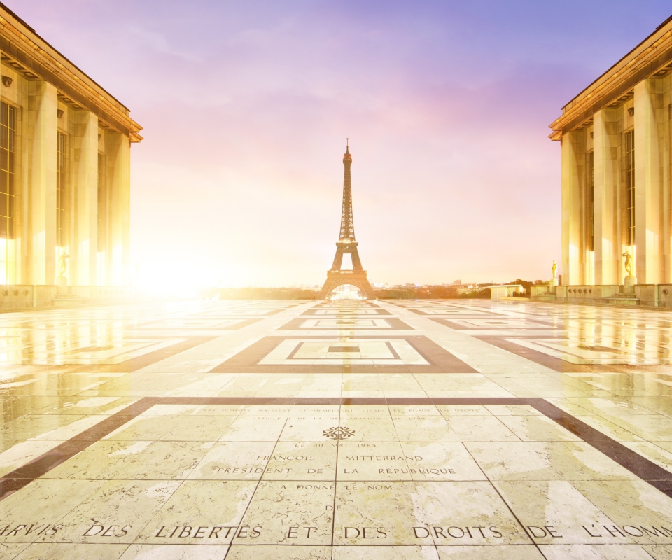 Das Paris - Palais De Chaillot Wallpaper 960x800