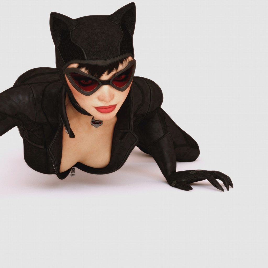 Batman Arkham City Video Game Catwoman wallpaper 1024x1024