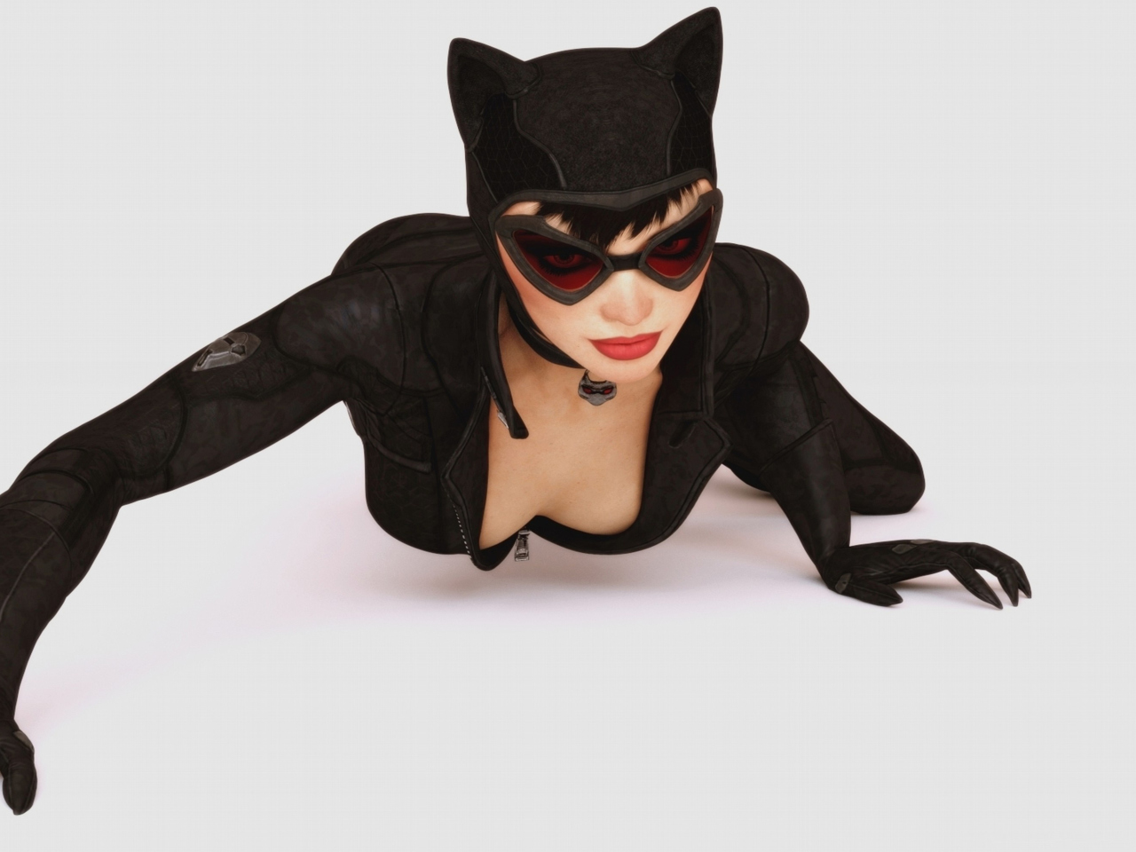 Sfondi Batman Arkham City Video Game Catwoman 1280x960