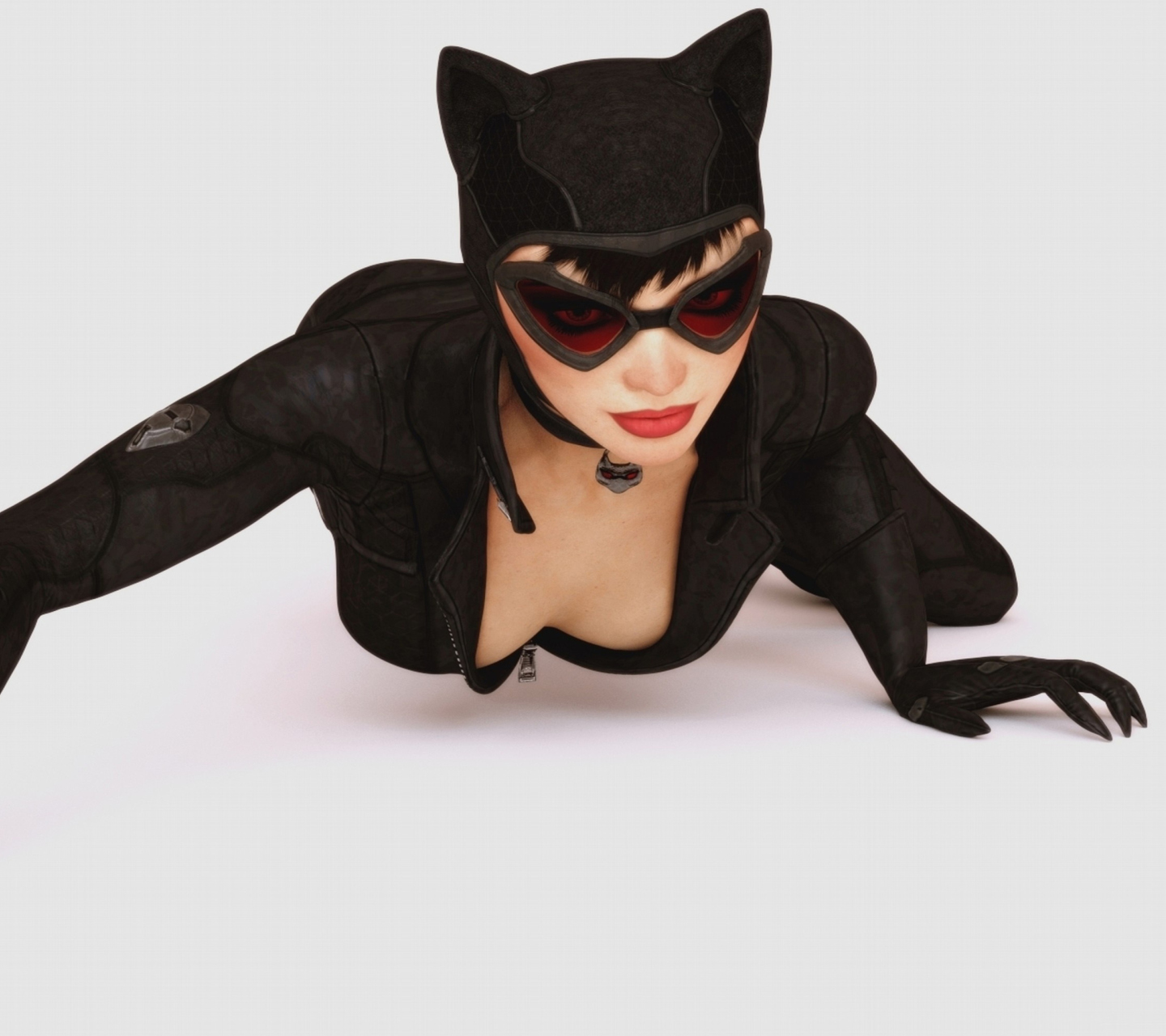 Batman Arkham City Video Game Catwoman wallpaper 1440x1280