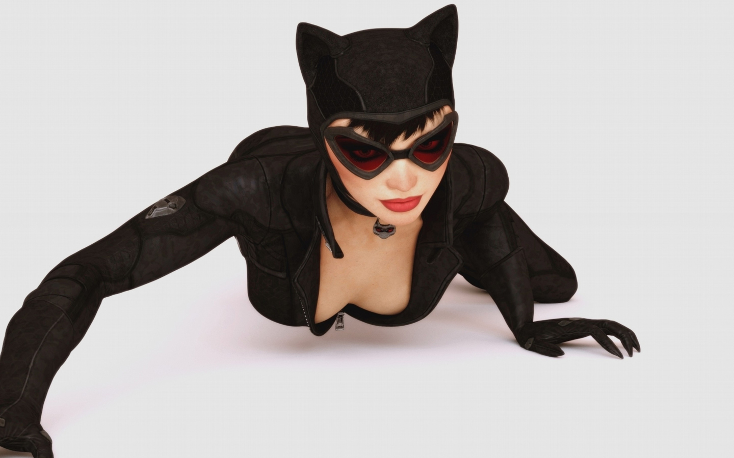 Batman Arkham City Video Game Catwoman wallpaper 1440x900
