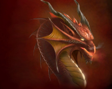 Обои Dragon Head 220x176