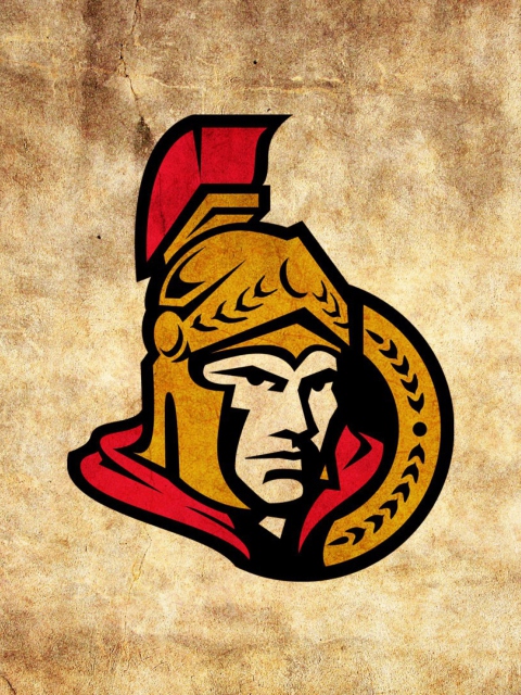 Обои Canada Hockey Ottawa Senators 480x640