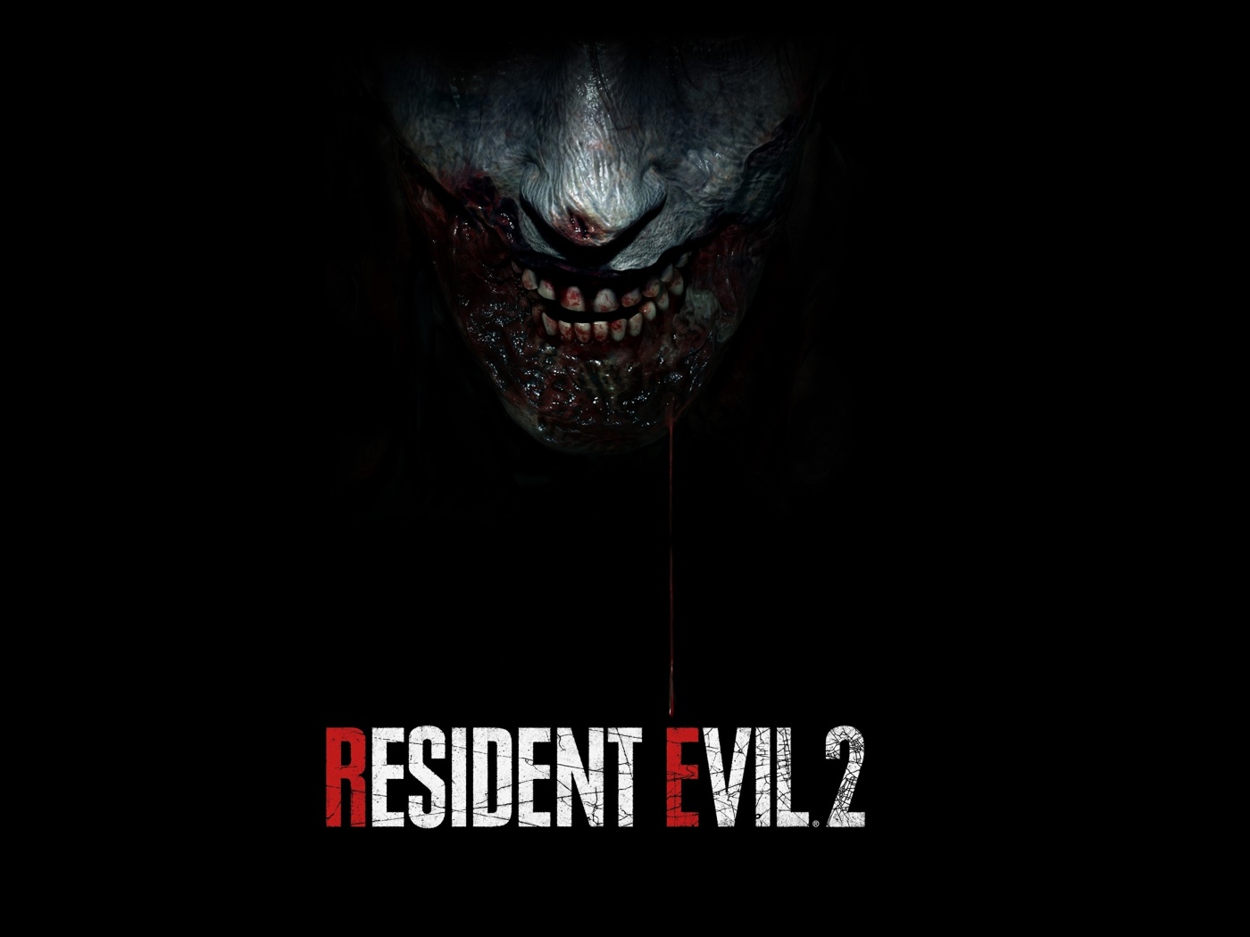 Das Resident Evil 2 2019 Zombie Emblem Wallpaper 1400x1050