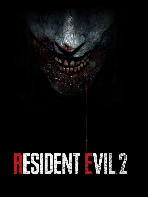 Das Resident Evil 2 2019 Zombie Emblem Wallpaper 480x640