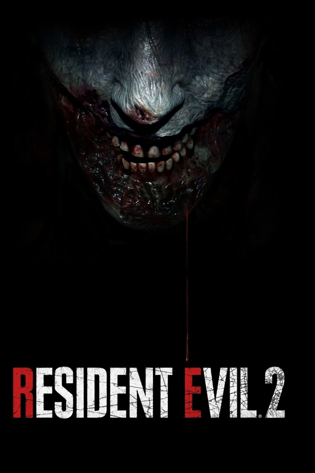 Das Resident Evil 2 2019 Zombie Emblem Wallpaper 640x960