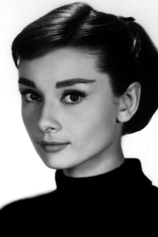 Das Audrey Hepburn Wallpaper 320x480