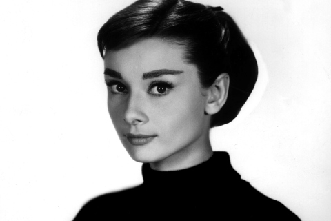 Fondo de pantalla Audrey Hepburn 480x320