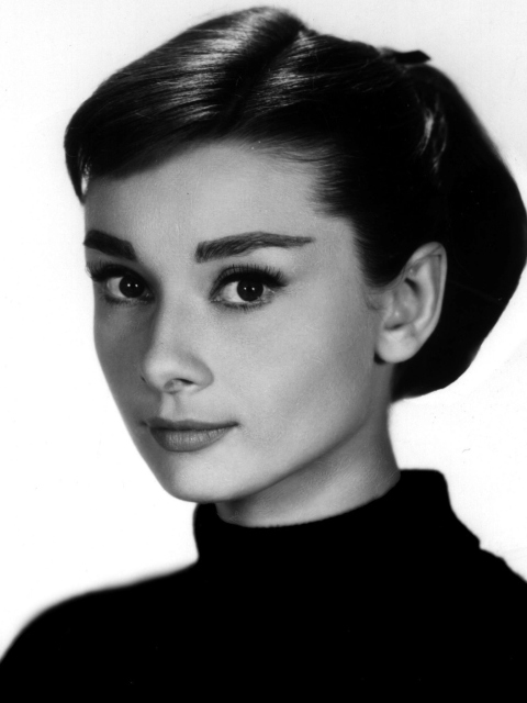 Das Audrey Hepburn Wallpaper 480x640