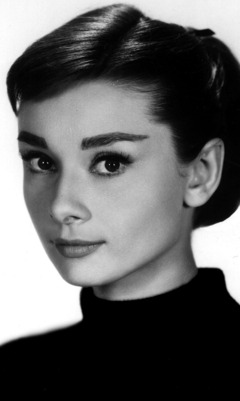 Das Audrey Hepburn Wallpaper 480x800