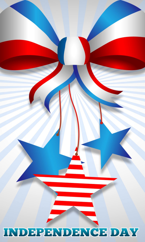 Fondo de pantalla United states america Idependence day 4th july 480x800