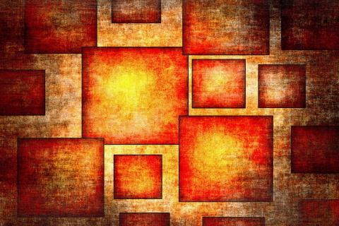 Squares wallpaper 480x320