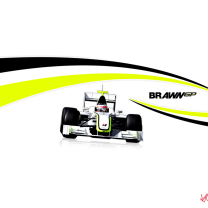 Screenshot №1 pro téma Brawn GP by FordGT 208x208