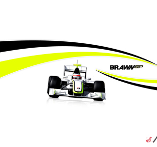 Brawn GP by FordGT papel de parede para celular para Nokia 6100