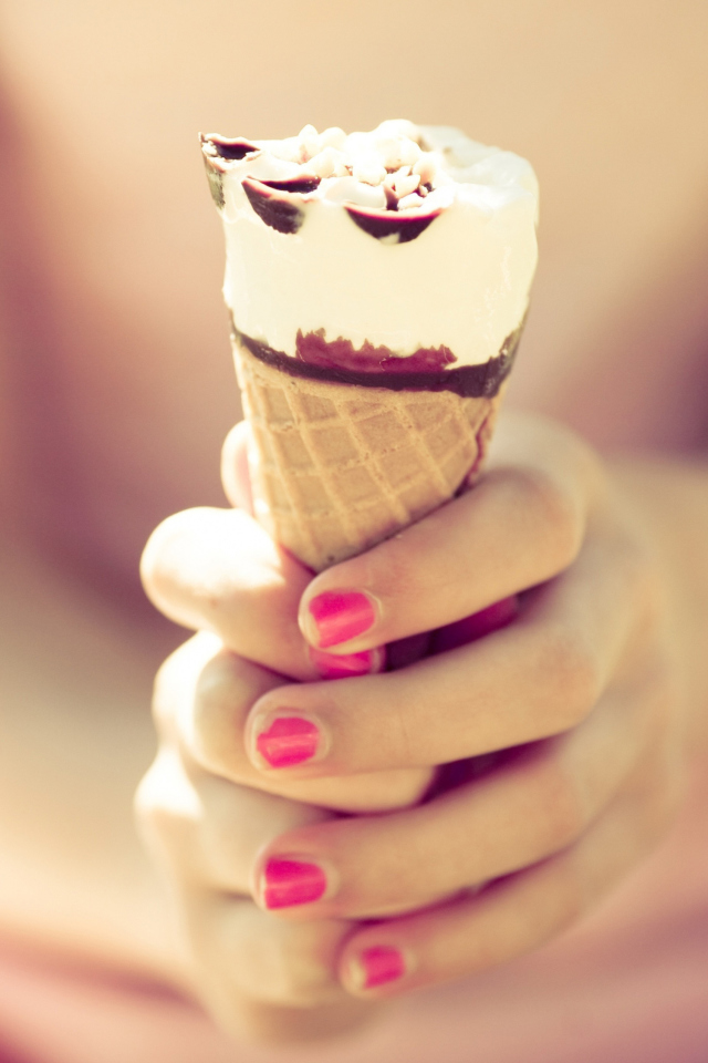 Fondo de pantalla Ice Cream 640x960