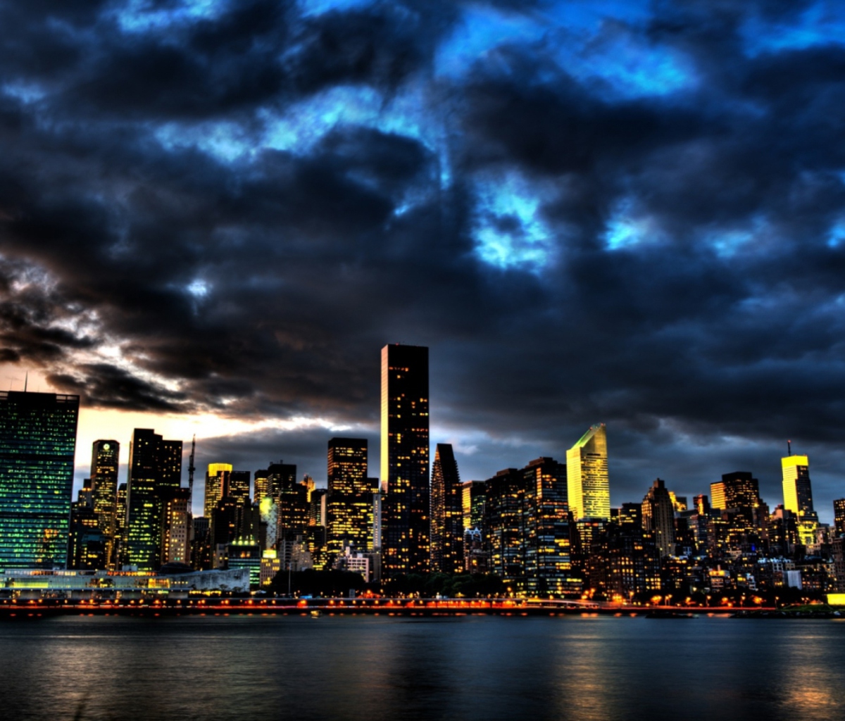 New York Skyline wallpaper 1200x1024