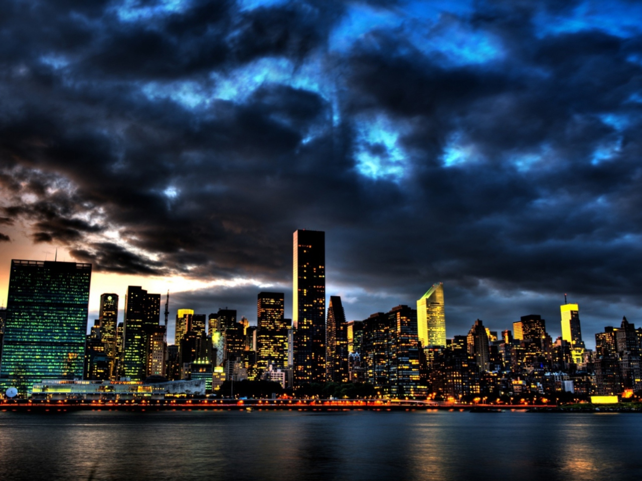 Fondo de pantalla New York Skyline 1280x960