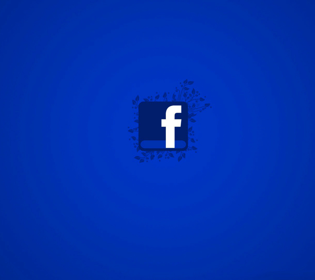 Facebook Social Network Logo wallpaper 1080x960