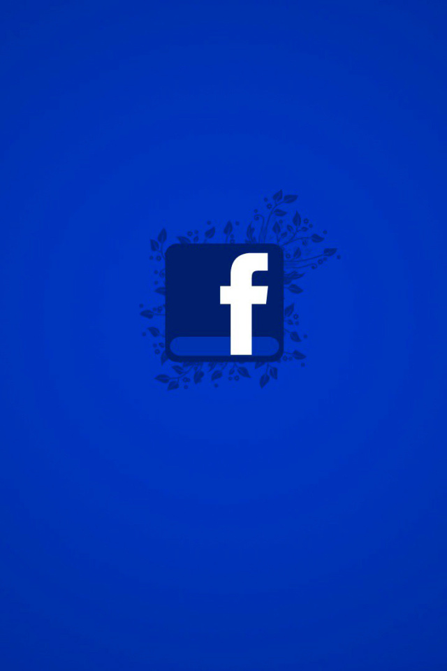 Fondo de pantalla Facebook Social Network Logo 640x960
