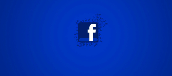Das Facebook Social Network Logo Wallpaper 720x320