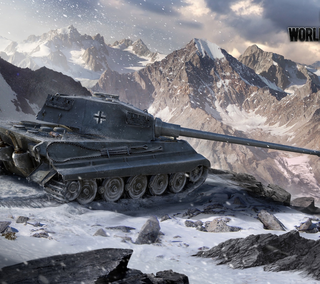 Fondo de pantalla Tiger II - World of Tanks 1080x960