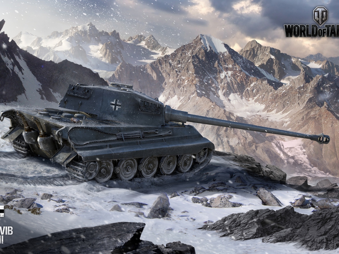Das Tiger II - World of Tanks Wallpaper 1152x864