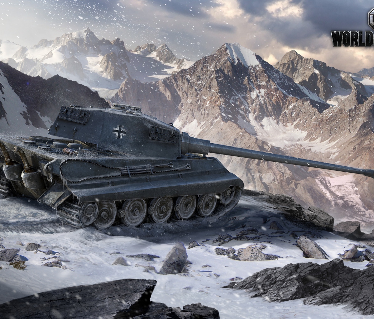 Fondo de pantalla Tiger II - World of Tanks 1200x1024