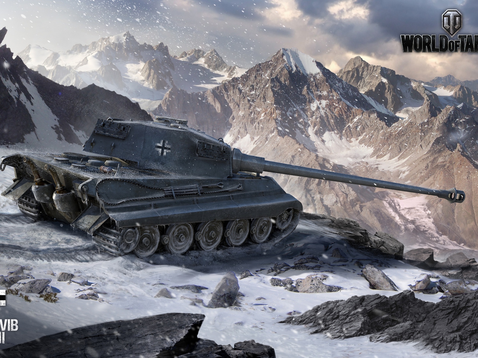 Das Tiger II - World of Tanks Wallpaper 1600x1200