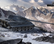 Sfondi Tiger II - World of Tanks 176x144