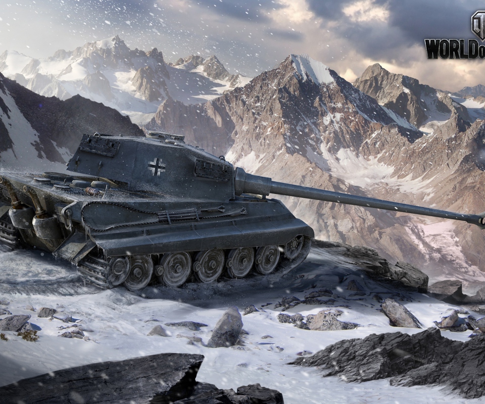 Das Tiger II - World of Tanks Wallpaper 960x800