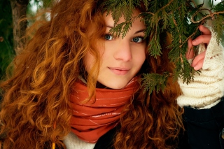 Pretty Redhead - Obrázkek zdarma pro Sony Xperia Z1