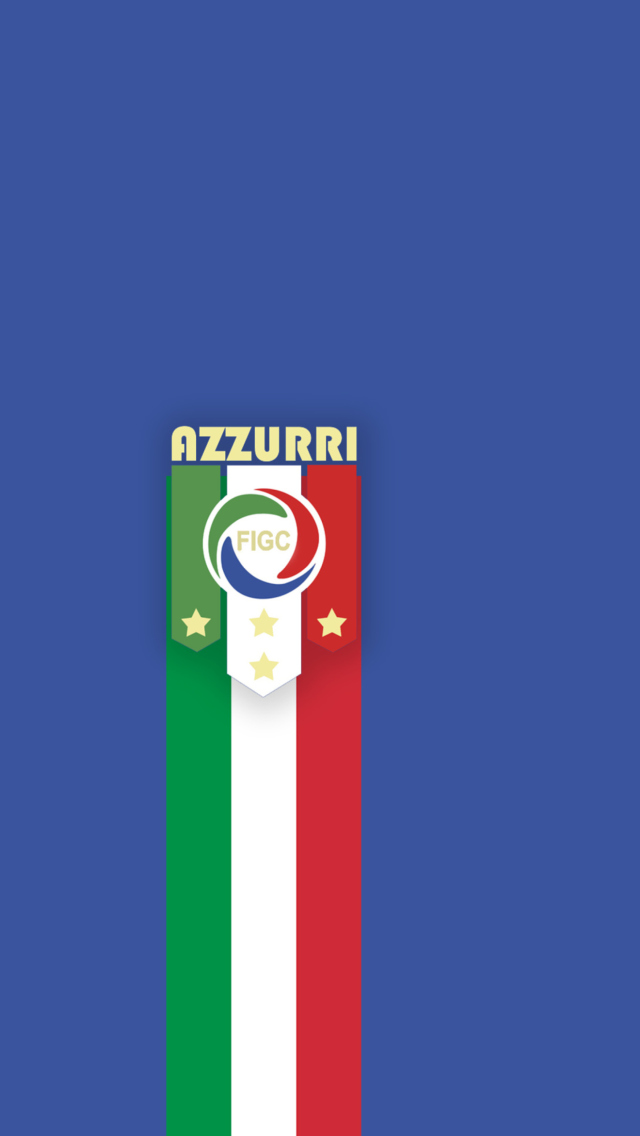 Fondo de pantalla Azzurri - Italy National Team 640x1136