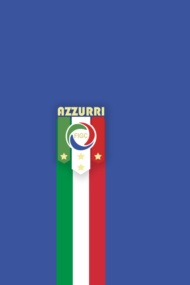 Azzurri - Italy National Team wallpaper 640x960